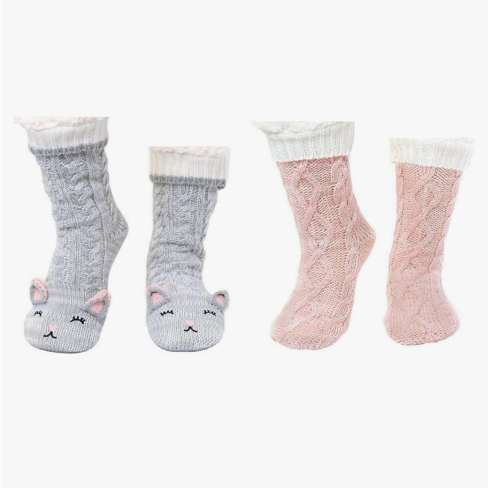 2 NWT Slipper Socks